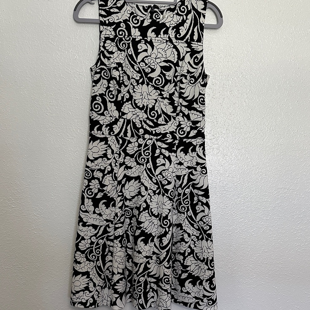Eliza J Floral Fit and Flare Dress